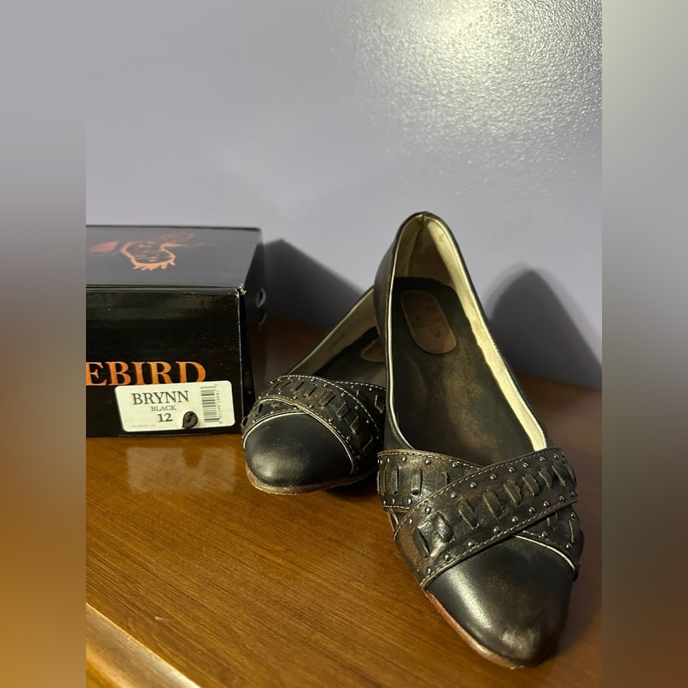 Freebird Black Brynn Flats Sz 12 Fit Sz 11